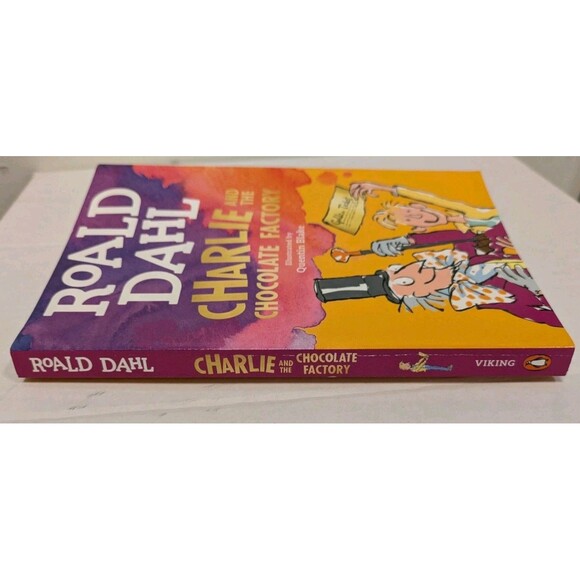 Charlie and the Chocolate Factory Roald Dahl 2022 Puffin PB Quentin Blake - Picture 3 of 4